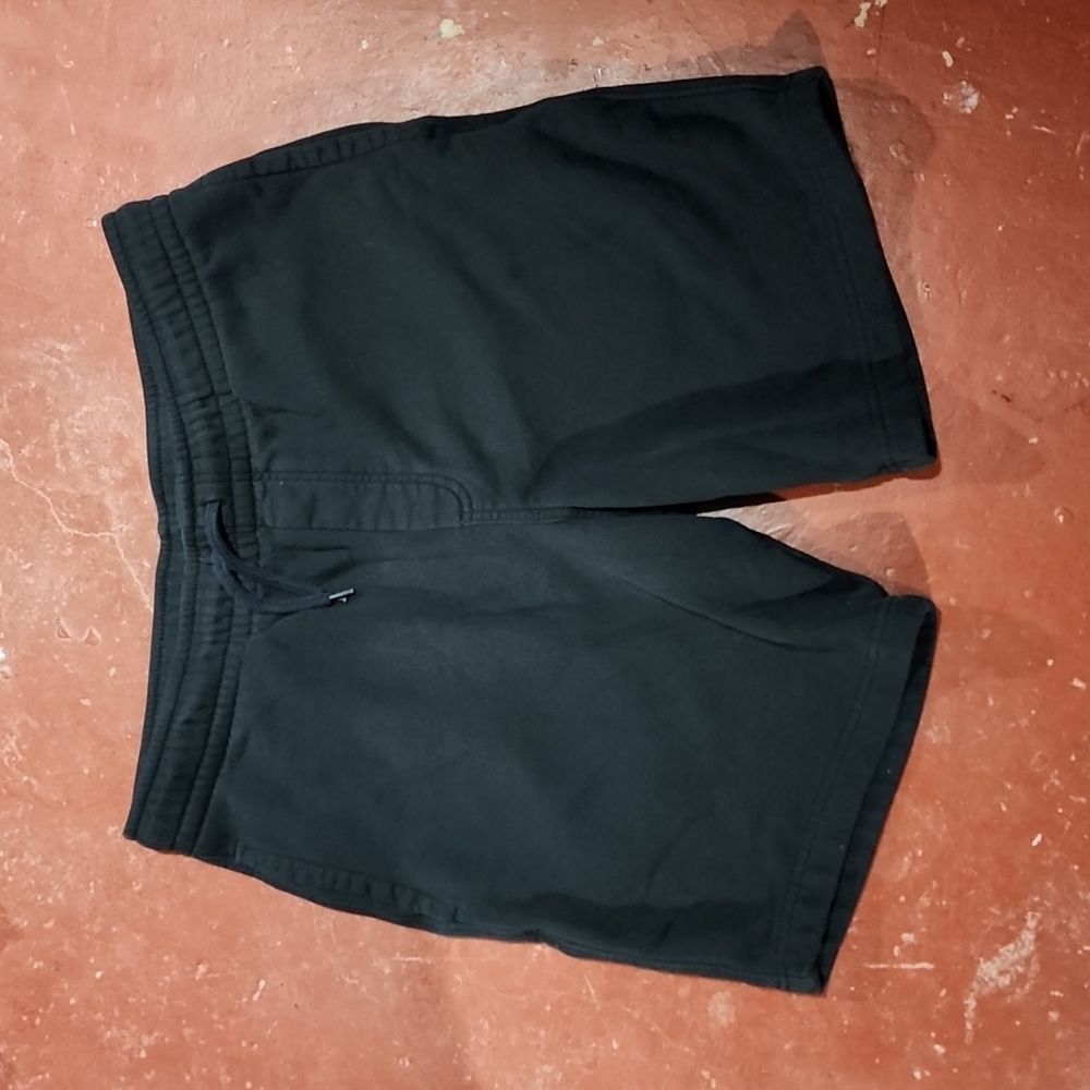 Black, cloth athletic shorts